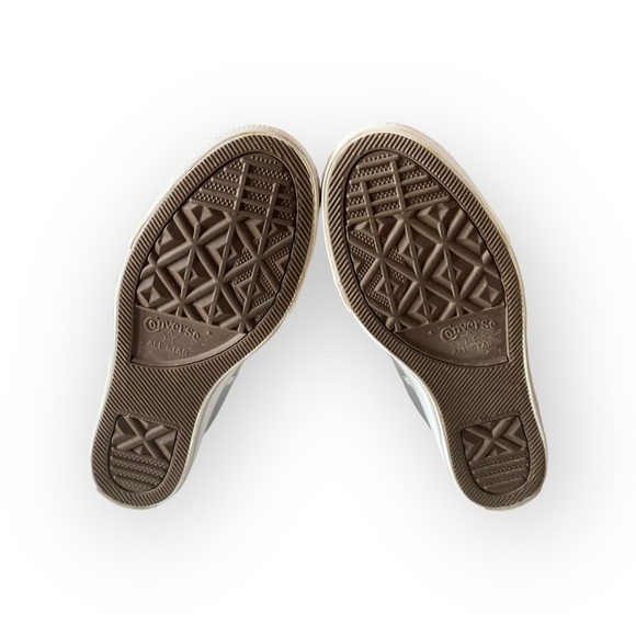 Rare: Sophia Vergara’s Converse ✪ Chucks Lux Mid Wedge Sneakers ✪ Metal Glacier - Picture 14 of 17